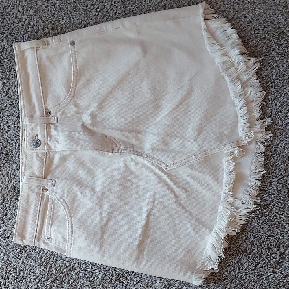 Free People We the Free Bailey denim skirt 26